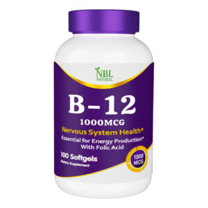 Vitamin B12, Promotes Energy, Supports a Healthy Nervous System, 1,000mcg