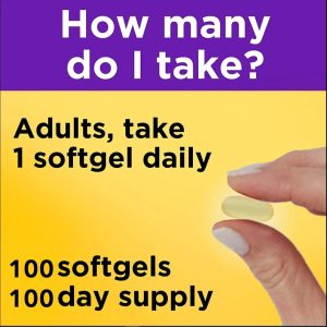 NBL Natural Fish Oil Super Omega 3 1000mg 360 EPA 240 DHA, Cardiovascular Support, 100 Softgels - Image 5